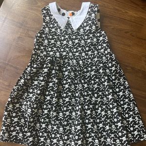 Poppy Whitaker Size 4 Glow in the dark Skelebones Dress